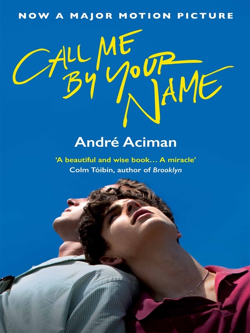 Title details for Call Me by Your Name by Andre Aciman - Wait list